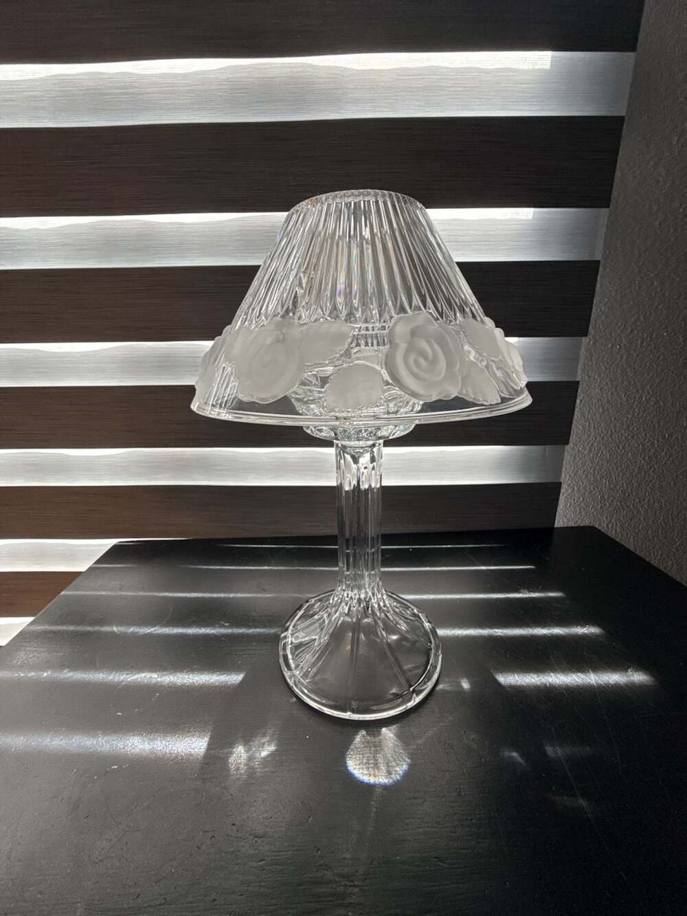Royal Limited Crystal Candle Holder with Shade Chimney